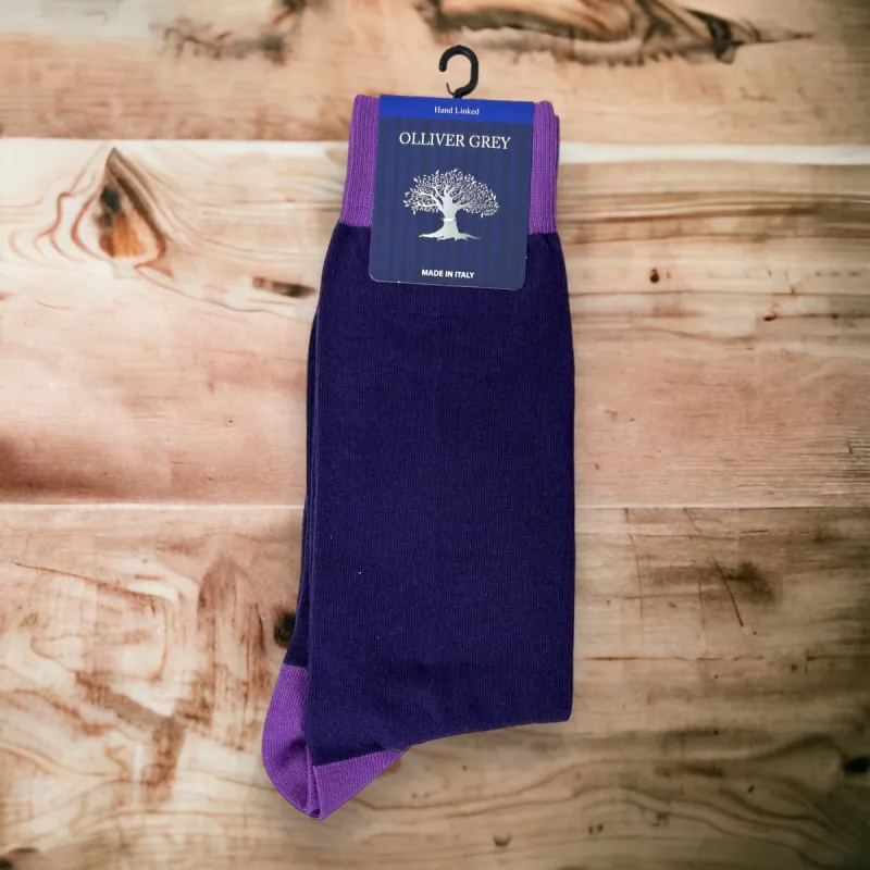 OLLIVER GREY DRESS SOCKS sold by Esco Clothiers