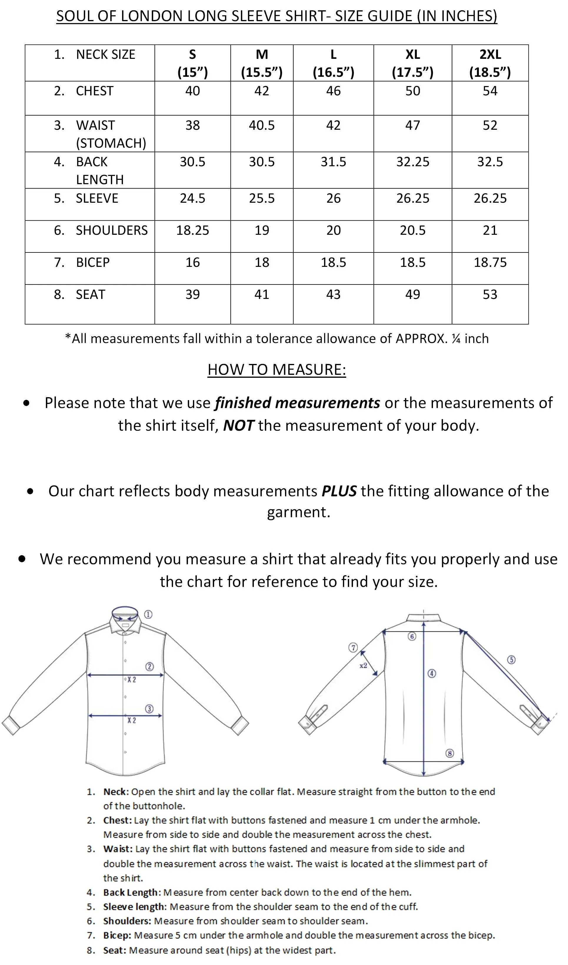 SOUL OF LONDON SPORT SHIRT sold by Esco Clothiers product image thumbnail 3