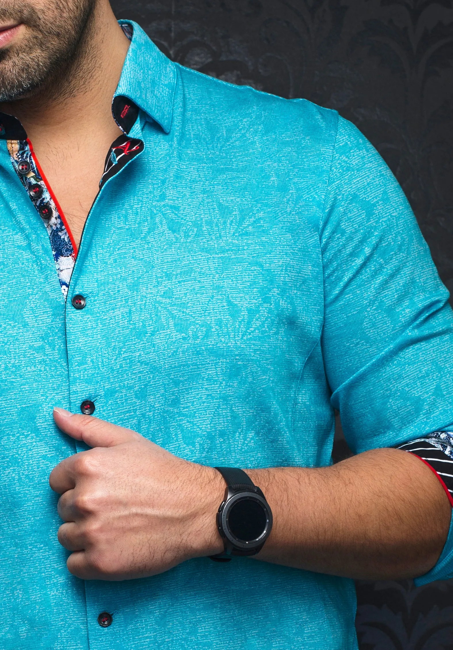 AU NOIR SHIRT- HUXLEY sold by Esco Clothiers product image thumbnail 2