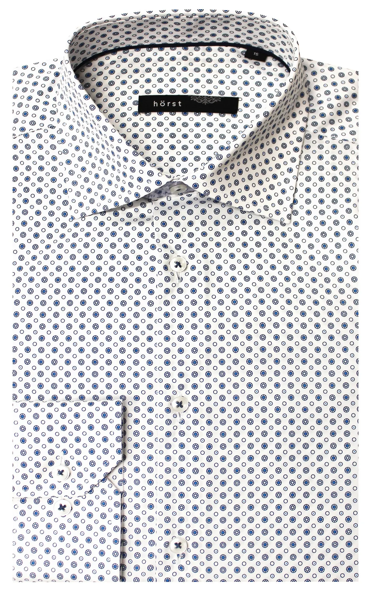 HORST LONG SLEEVE SHIRT- WHITE sold by Esco Clothiers