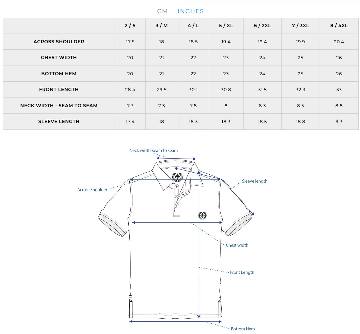 AU NOIR POLO SHIRT- EAGLE Purple sold by Esco Clothiers product image thumbnail 3