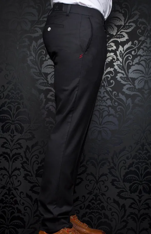AU NOIR PANTS | WESSON-CRAIG - Black sold by Esco Clothiers
