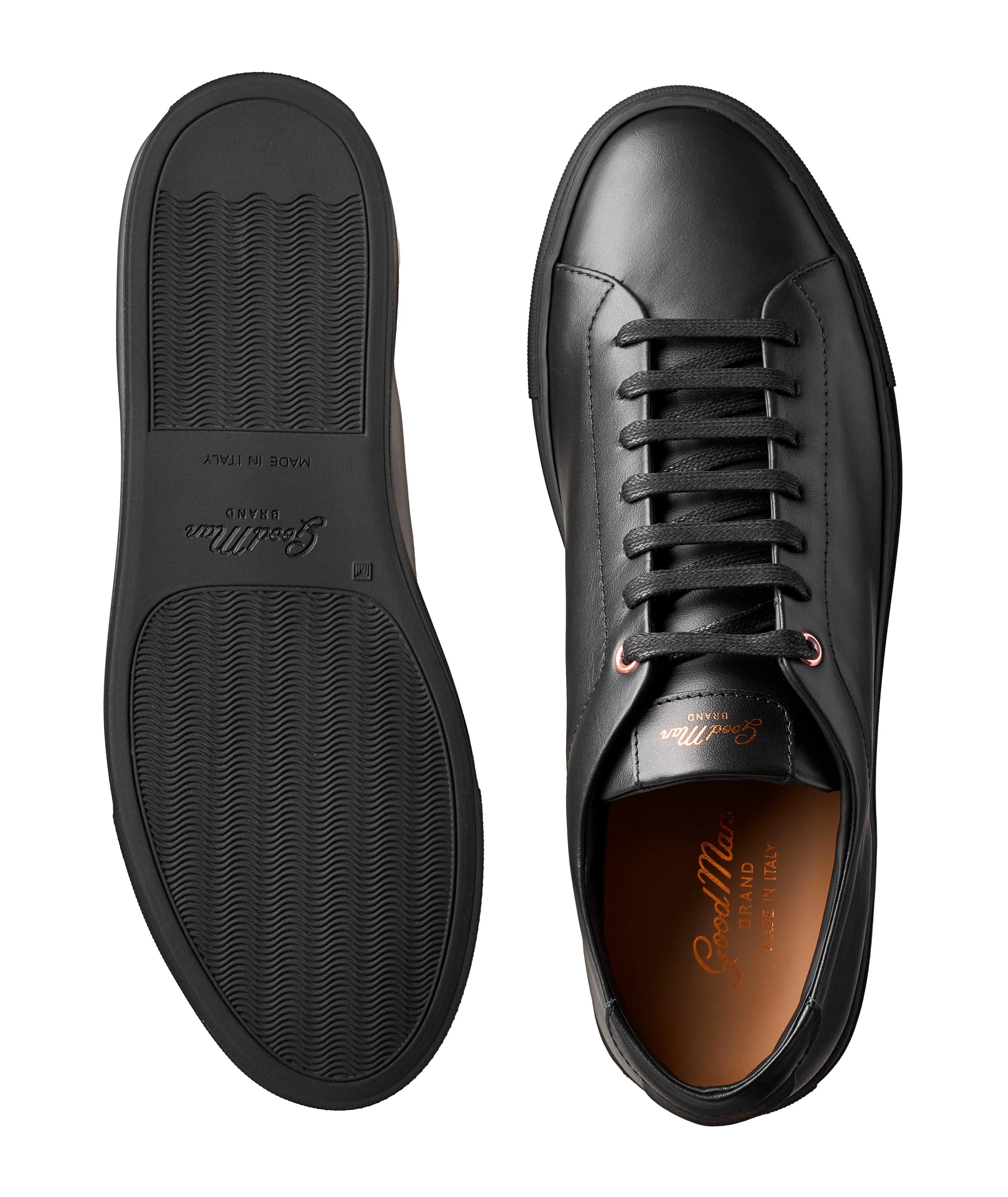 GOOD MAN BRAND SNEAKER- EDGE LEATHER BLACK sold by Esco Clothiers product image thumbnail 2