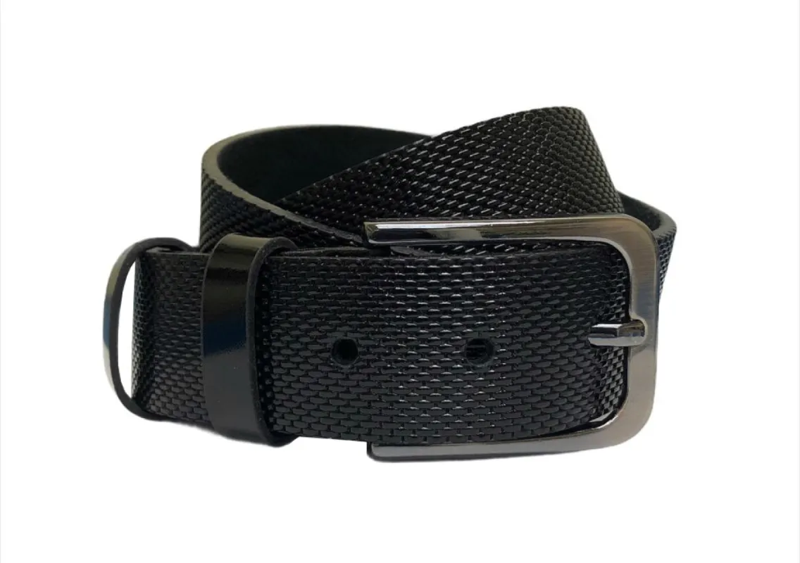 DUVVIO BLACK BELT sold by Esco Clothiers