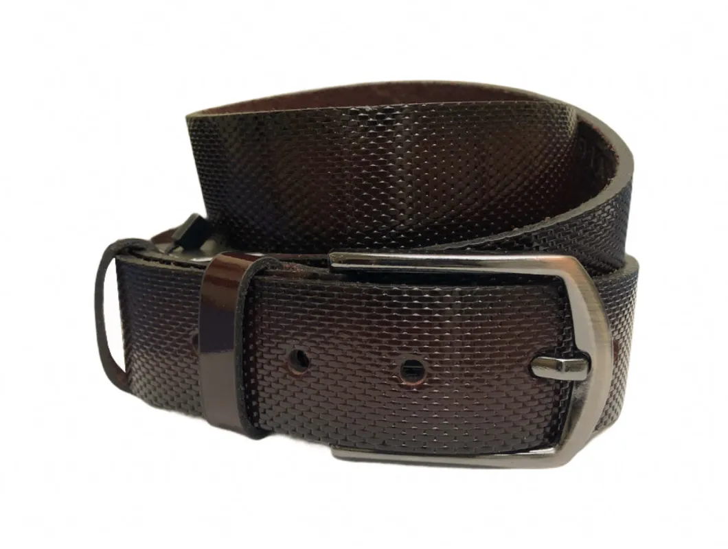 DUVVIO BROWN BELT sold by Esco Clothiers