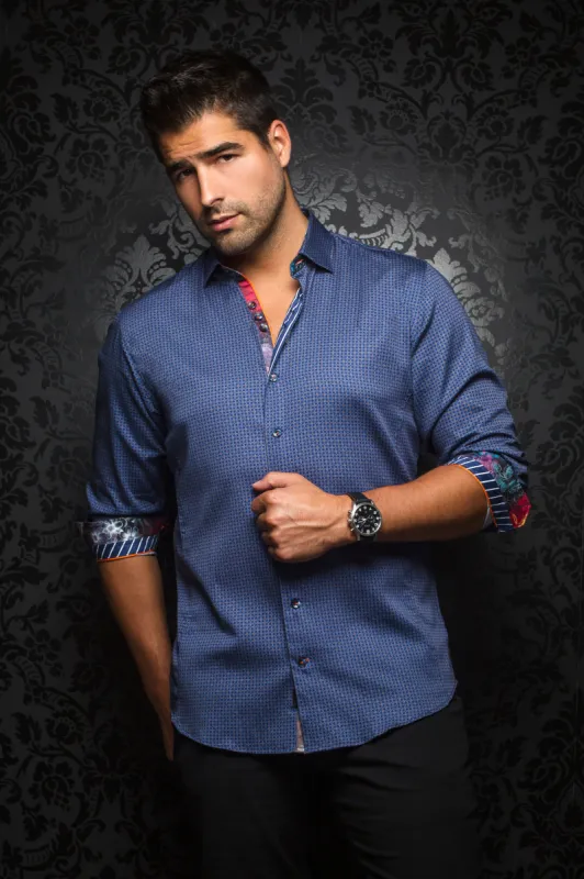 AU NOIR SHIRT- SEGOVIA sold by Esco Clothiers