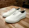 COUTURE 1910 LACED-UP SHOES- WHITE sold by Esco Clothiers