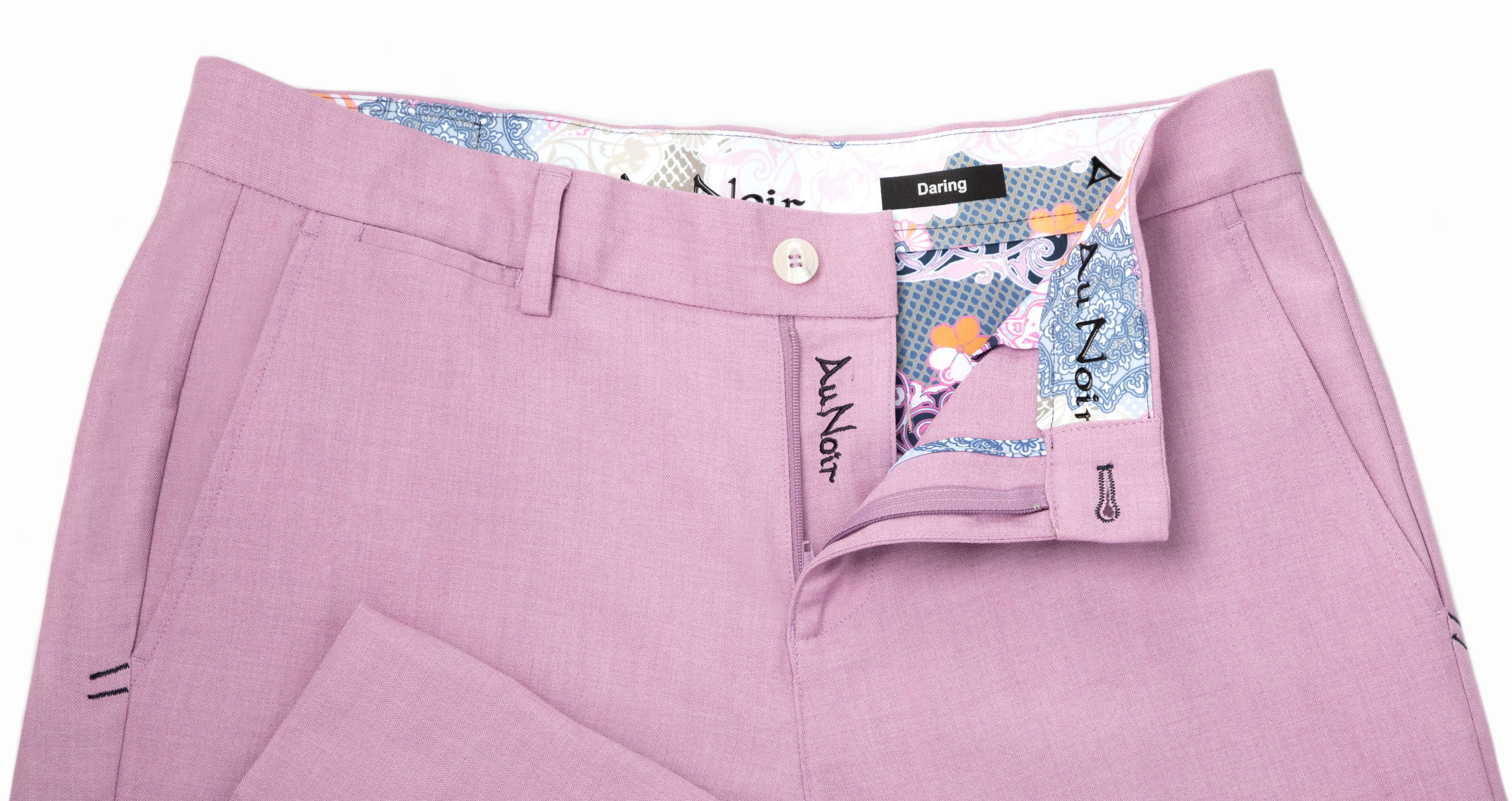 AU NOIR STRETCH PANTS- WESSON-LANCASTER LAVANDER sold by Esco Clothiers product image thumbnail 2