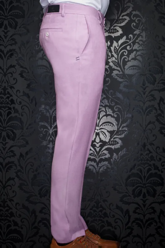 AU NOIR STRETCH PANTS- WESSON-LANCASTER LAVANDER sold by Esco Clothiers
