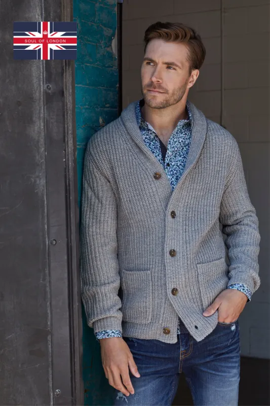 SOUL OF LONDON CARDIGAN sold by Esco Clothiers