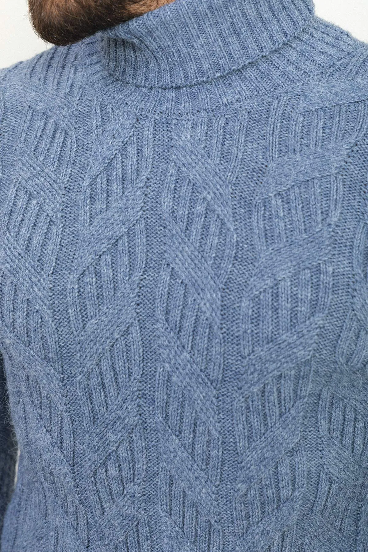 MCR MEN'S TURTLENECK SWEATER- INDIGO sold by Esco Clothiers product image thumbnail 2