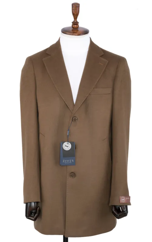 ZIVER COAT- CAMEL sold by Esco Clothiers