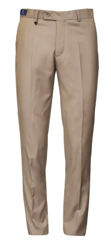 MANSO DRESS PANTS- SAND sold by Esco Clothiers