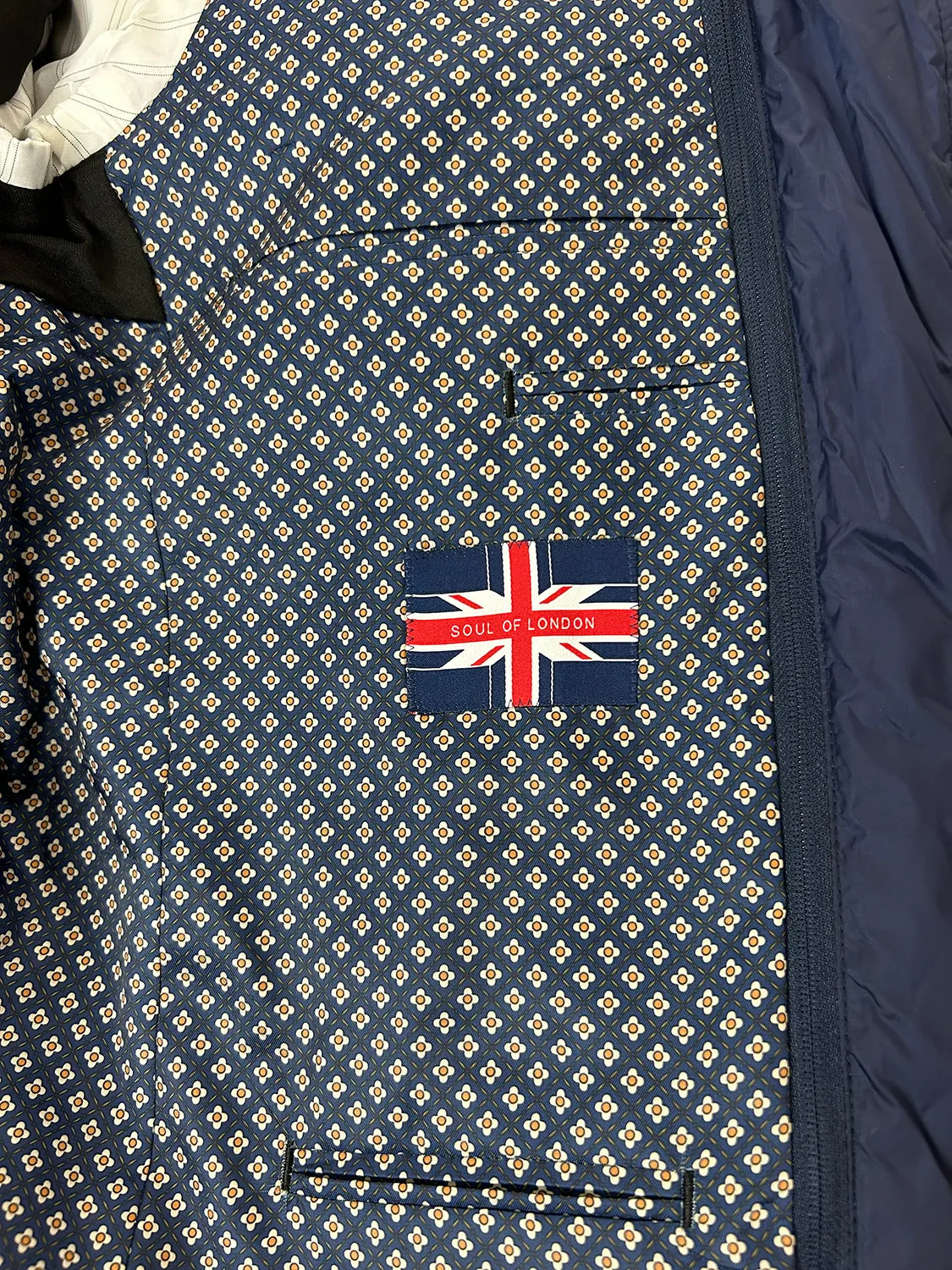 SOUL OF LONDON REMOVABLE BIB JACKET sold by Esco Clothiers product image thumbnail 4