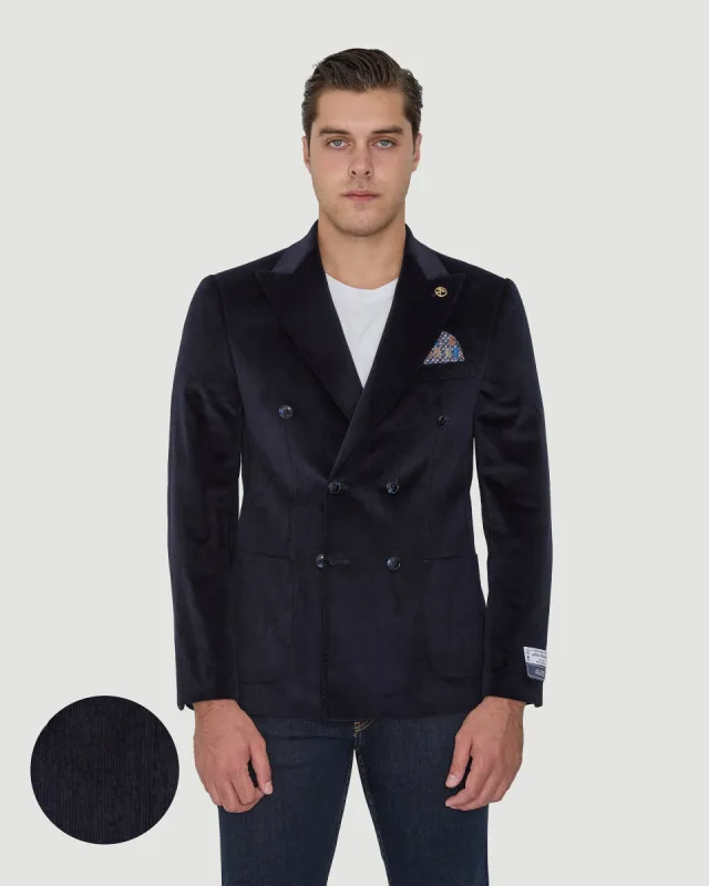 AGIBOSS CORDUROY SPORT JACKET- DOUBLE BREASTED sold by Esco Clothiers