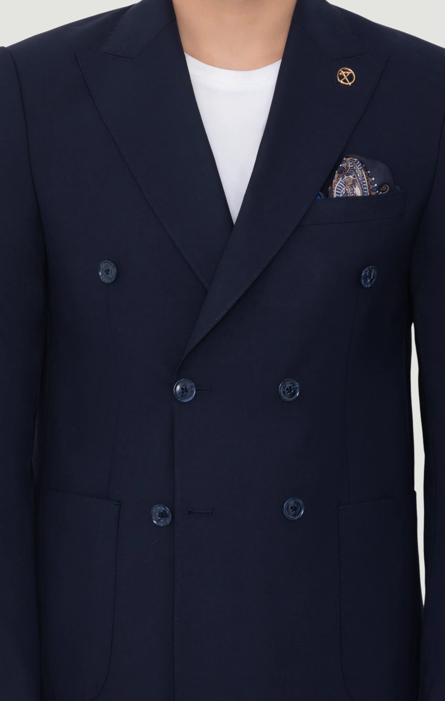 AGIBOSS SPORT JACKET- DOUBLE BREASTED sold by Esco Clothiers product image thumbnail 2