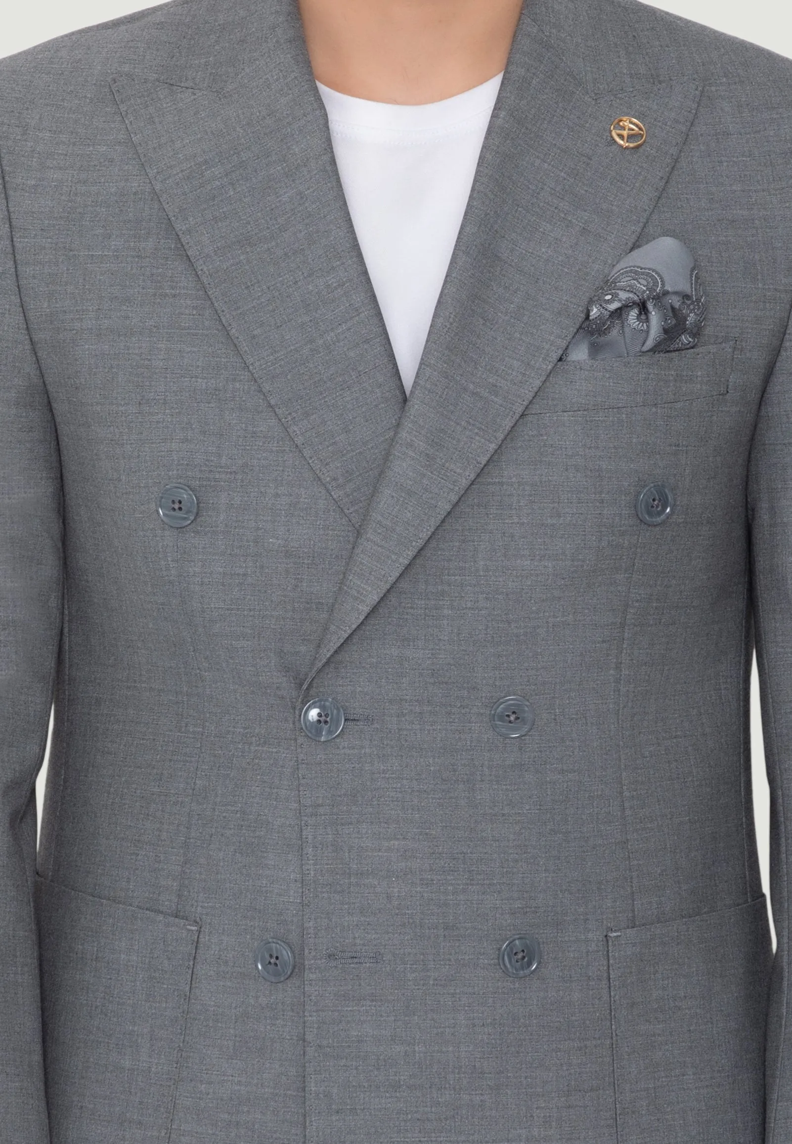 AGIBOSS SPORT JACKET- DOUBLE BREASTED sold by Esco Clothiers product image thumbnail 2