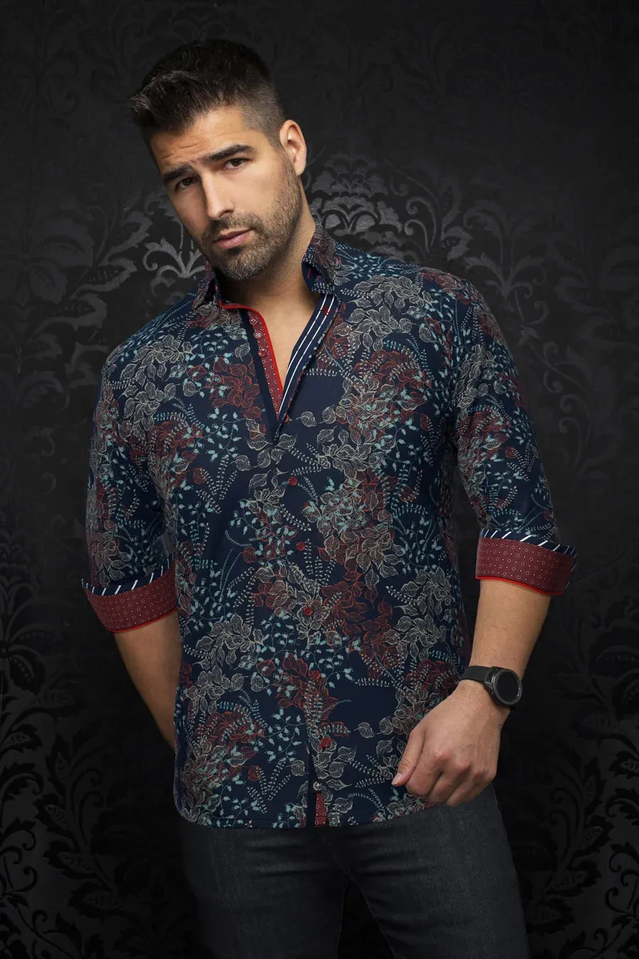AU NOIR SHIRT- BECKETT sold by Esco Clothiers