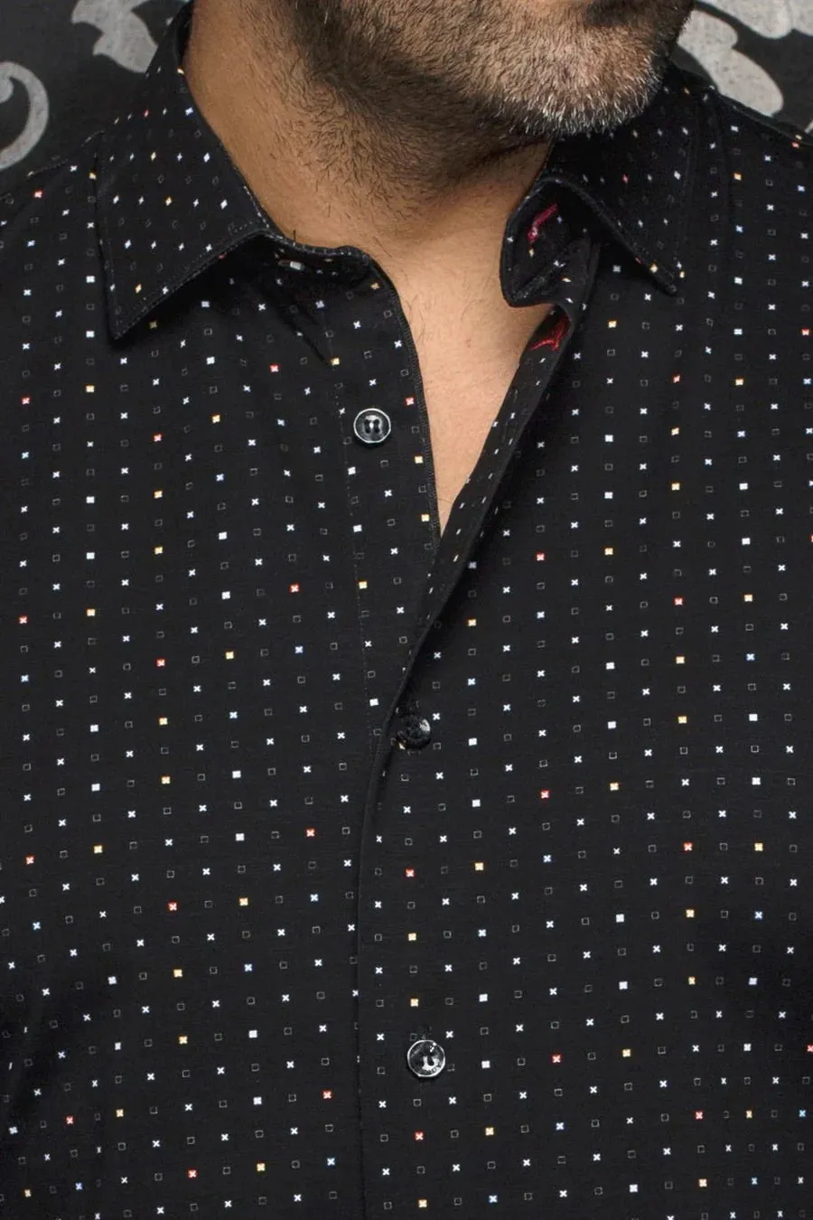 AU NOIR SHIRT- ALEXANDER SQRX sold by Esco Clothiers product image thumbnail 2