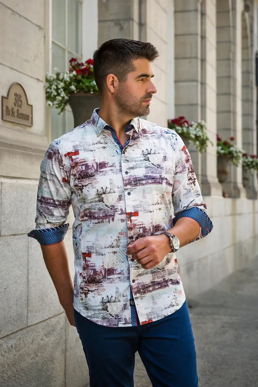 AU NOIR SHIRT- BRICE sold by Esco Clothiers product image thumbnail 2