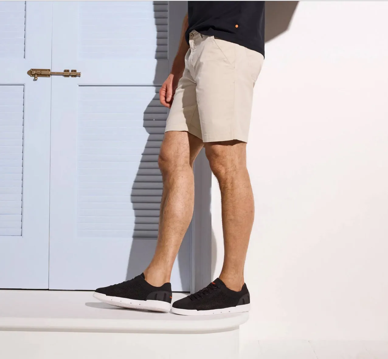 SWIMS BREEZE TENNIS KNIT SNEAKER- NAVY/WHITE sold by Esco Clothiers product image thumbnail 5