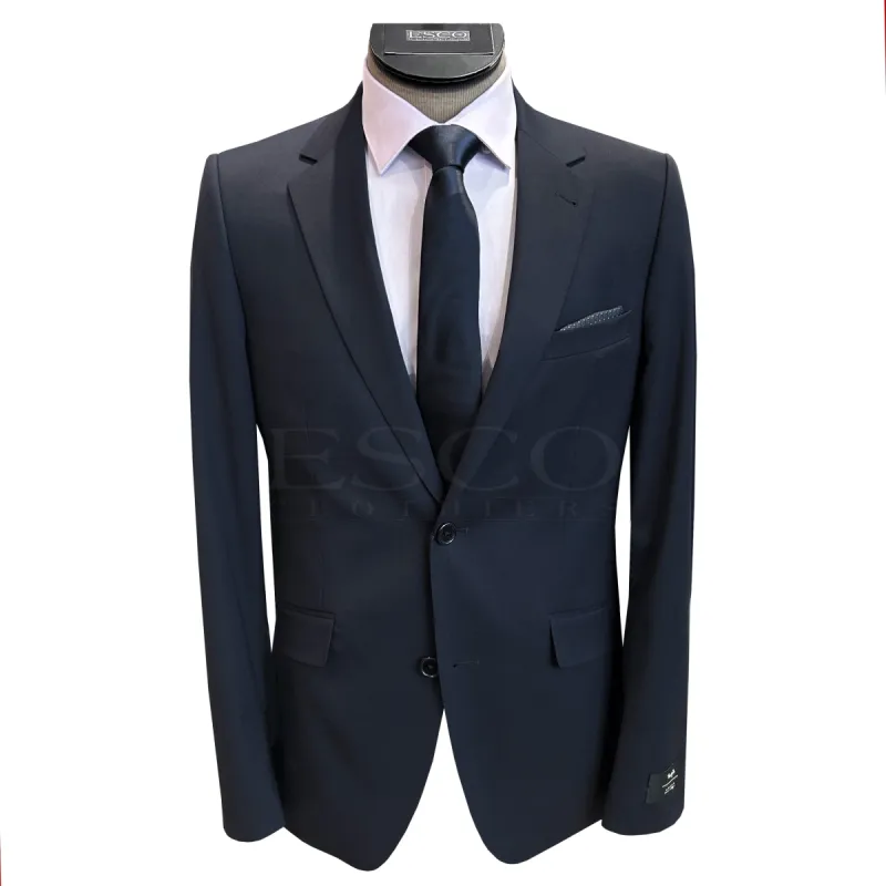 HORST 2-PIECE SUIT- NAVY STRETCH MARZOTTO sold by Esco Clothiers