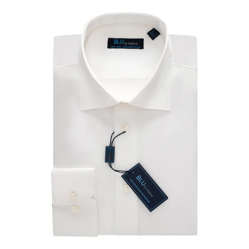 BLU DRESS SHIRT- TALL White sold by Esco Clothiers