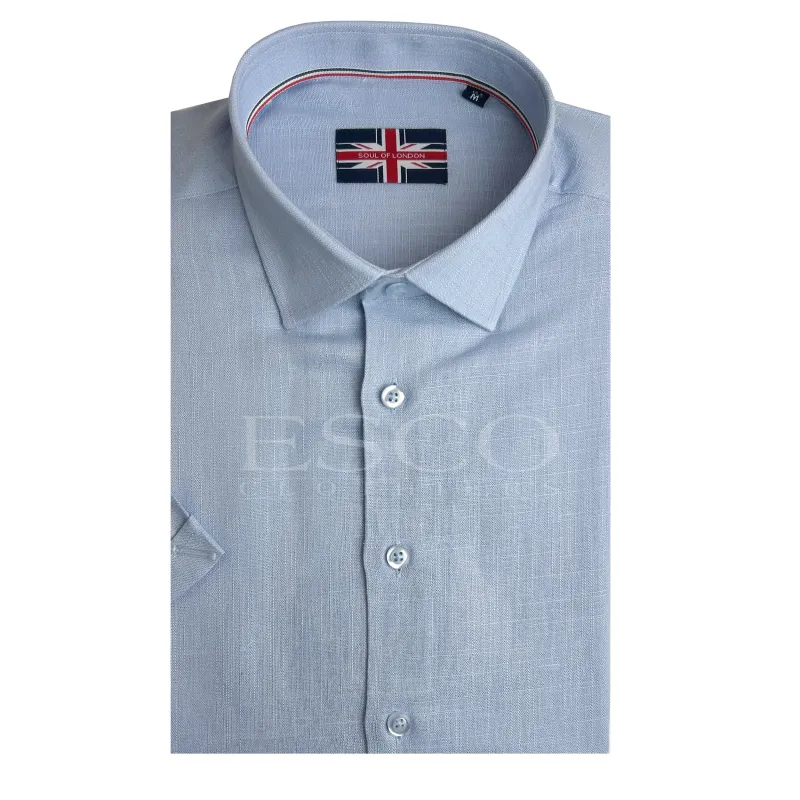 SOUL OF LONDON SHORT SLEEVE SHIRT sold by Esco Clothiers