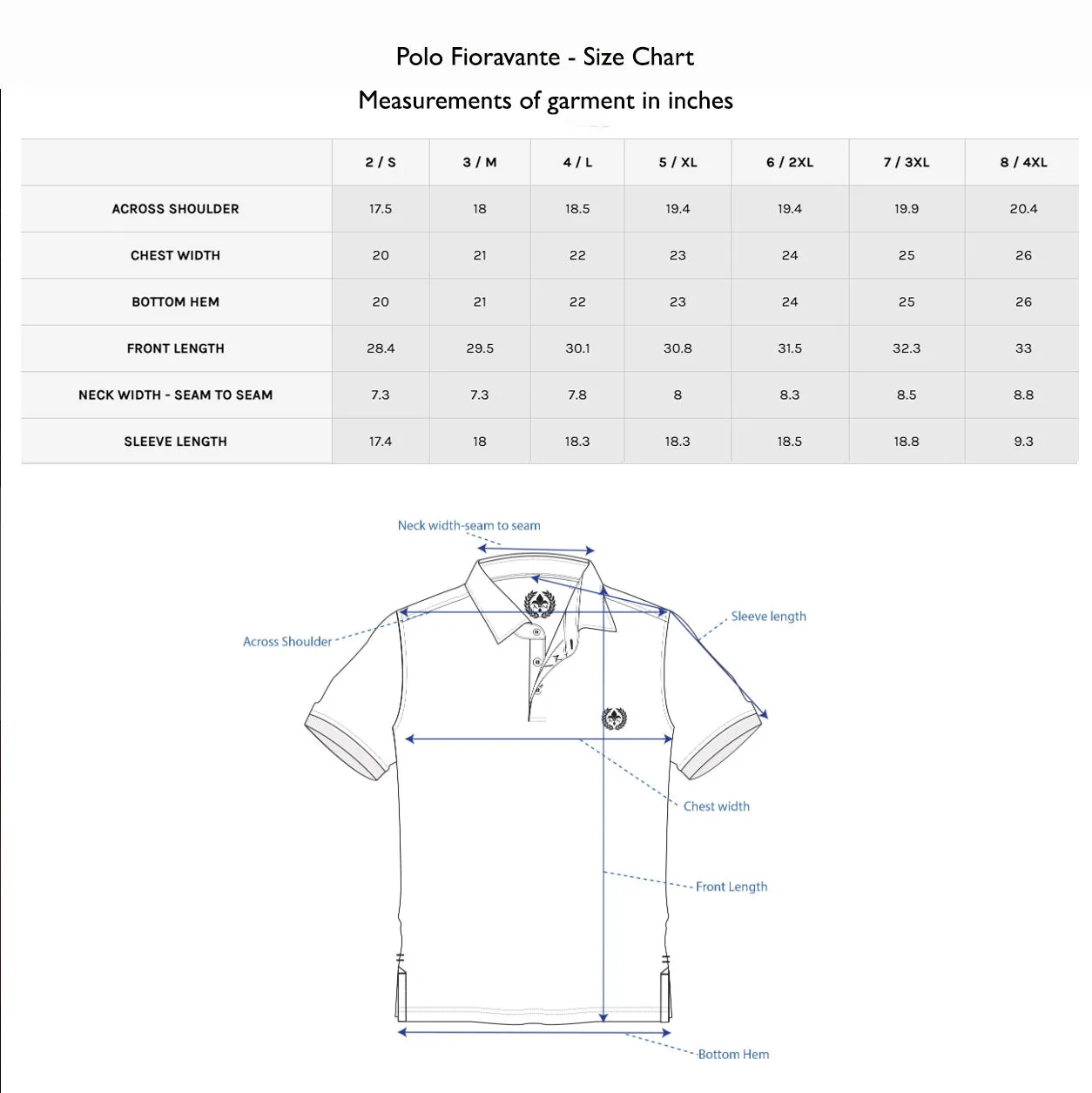 AU NOIR POLO SHIRT- FIORAVANTE White sold by Esco Clothiers product image thumbnail 3