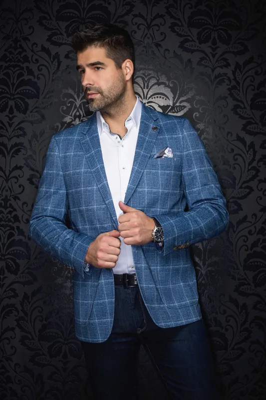 AU NOIR BLAZER- WILLIAMS NAVY sold by Esco Clothiers