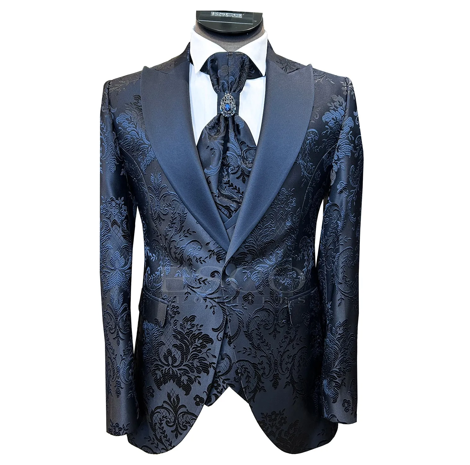 LIAM DANIEL 3-PIECE TUXEDO- Navy sold by Esco Clothiers product image thumbnail 2
