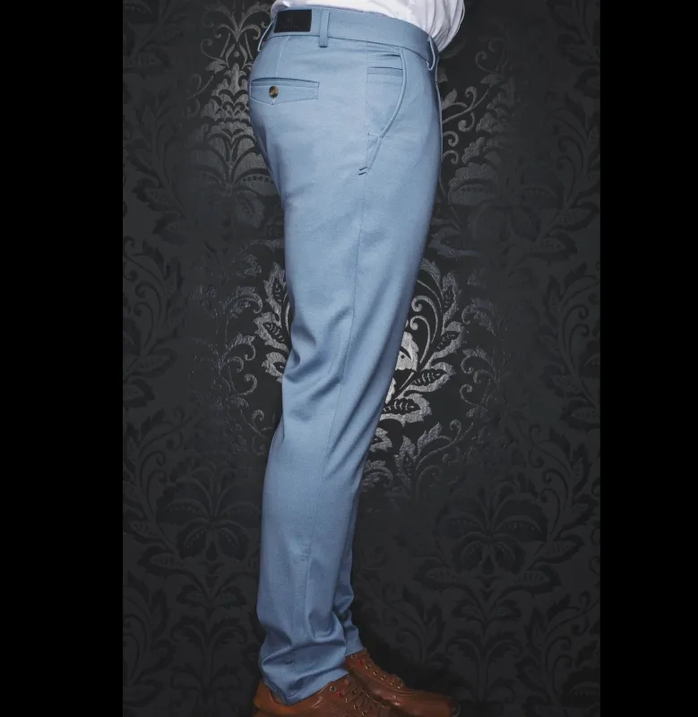 AU NOIR ULTRA STRETCH PANT- GLOVER-BERETTA LT.Blue sold by Esco Clothiers