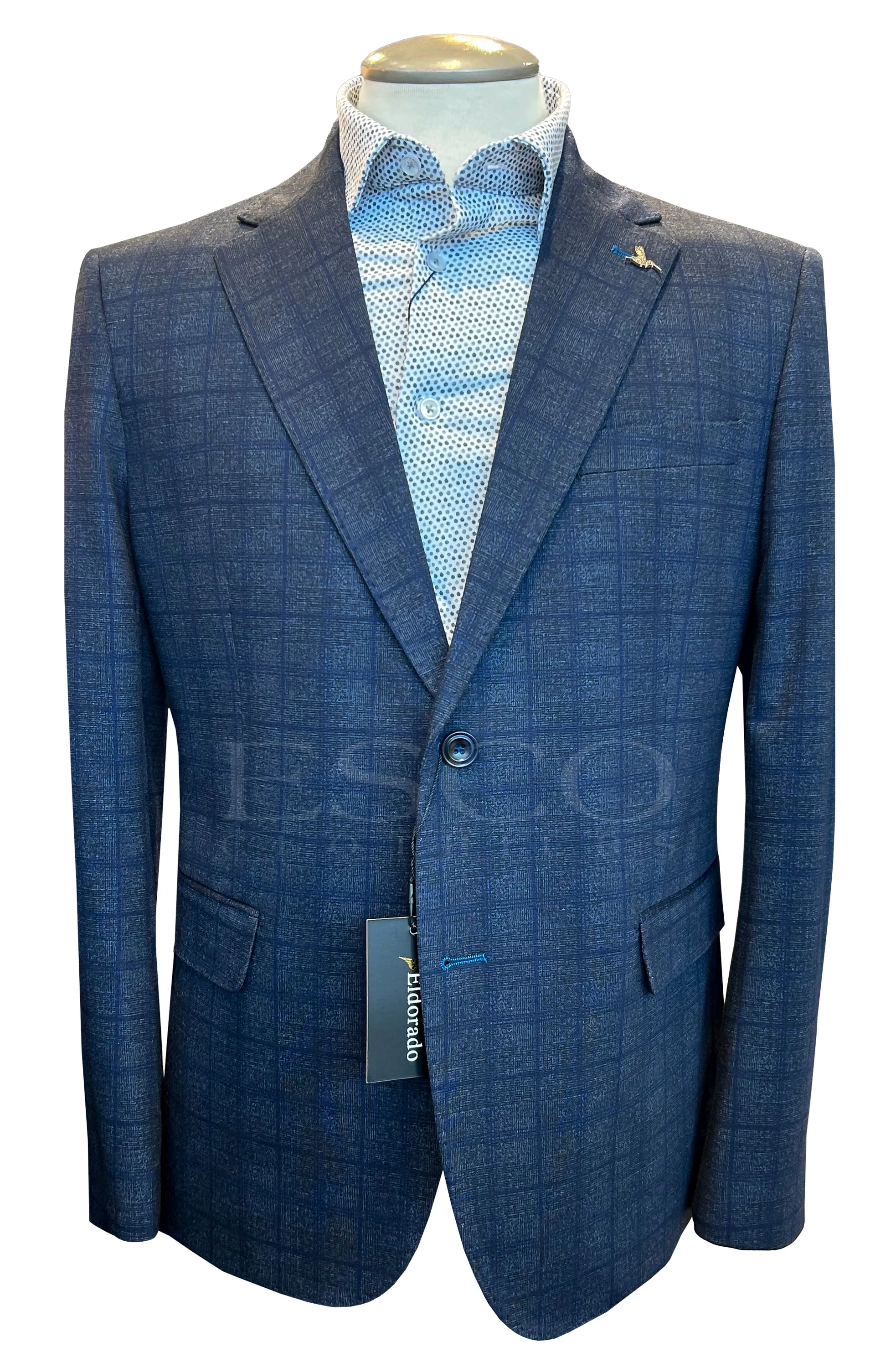 EL DORADO BLAZER- SCOTT Navy sold by Esco Clothiers product image thumbnail 2
