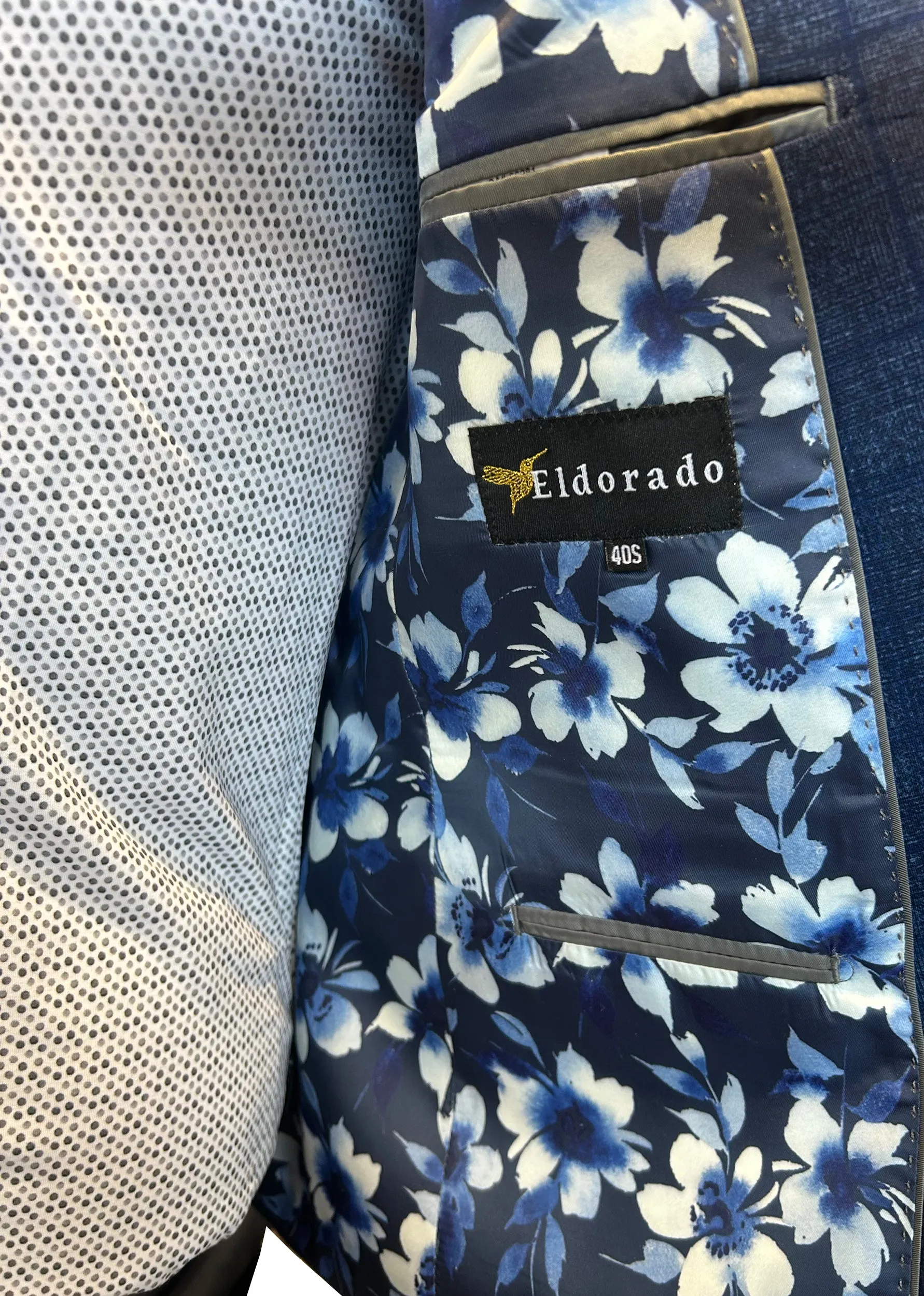 EL DORADO BLAZER- SCOTT Navy sold by Esco Clothiers product image thumbnail 3