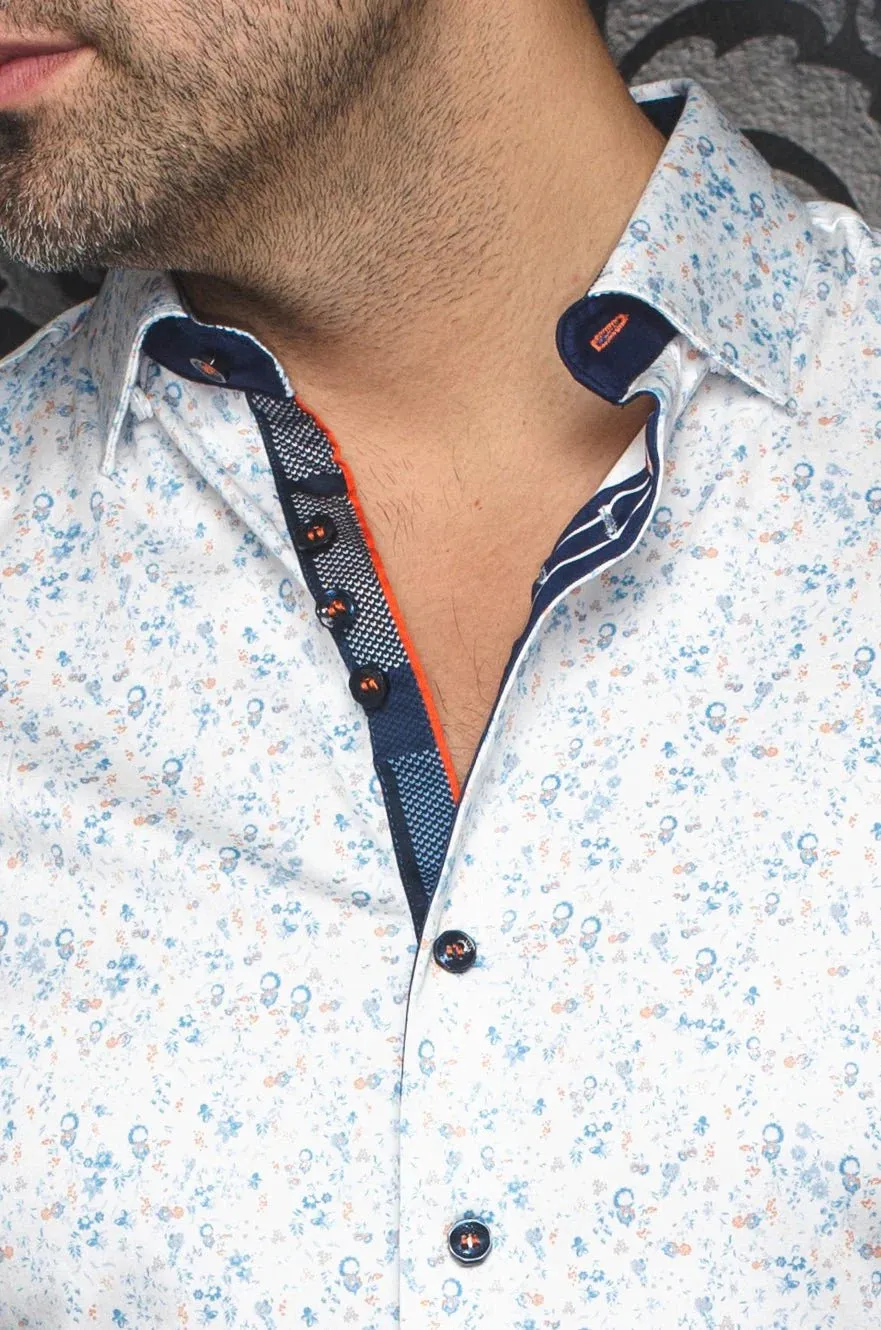 AU NOIR SHORT SLEEVE SHIRT- ALFIERI sold by Esco Clothiers product image thumbnail 2