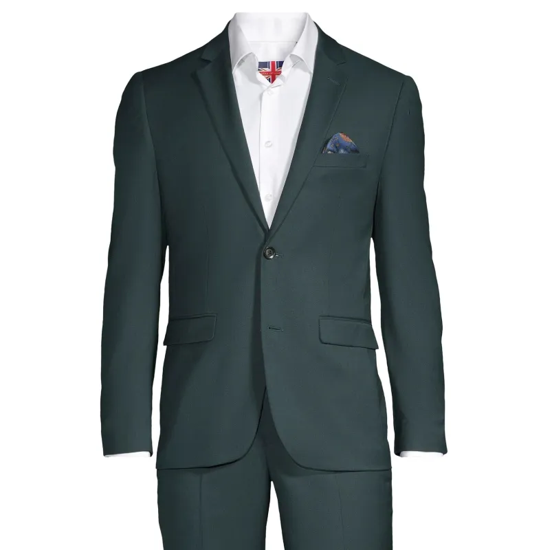SOUL OF LONDON 2 PIECE SUIT- Forest sold by Esco Clothiers