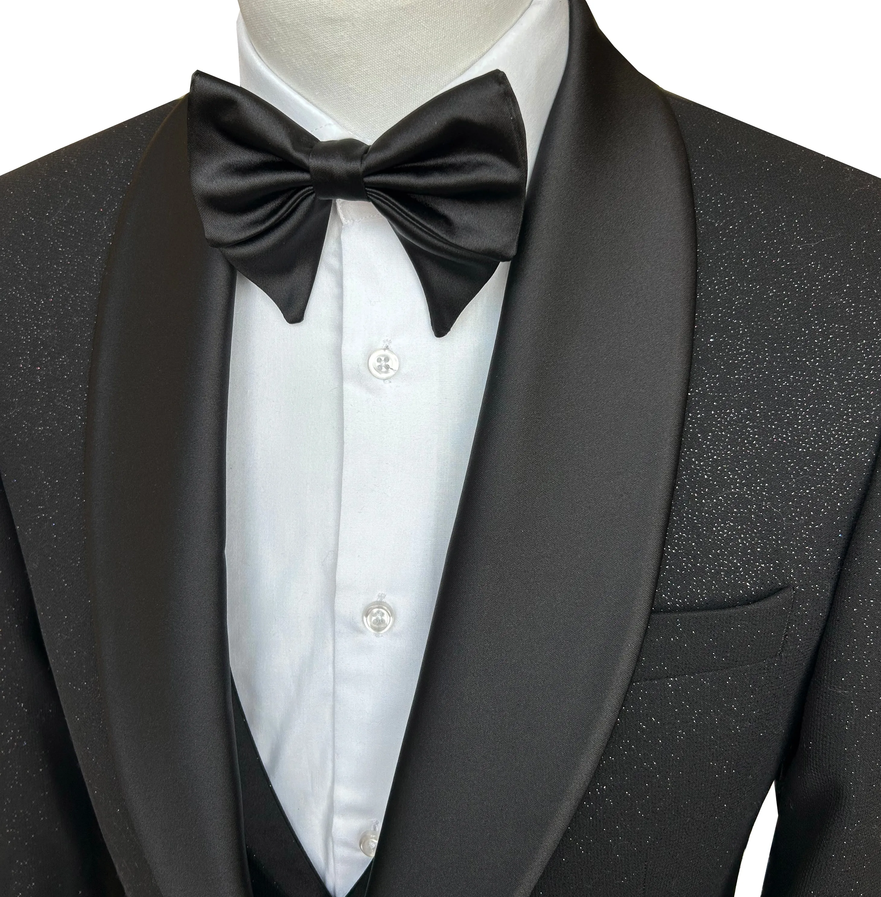 LIAM DANIEL 3 PIECE TUXEDO- Black sold by Esco Clothiers product image thumbnail 3
