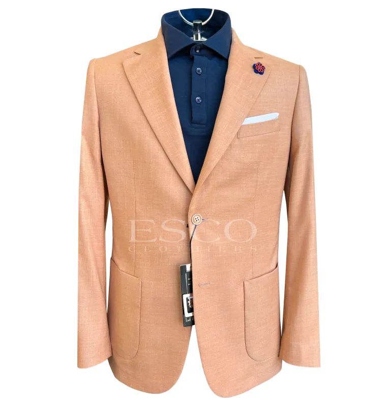 LIEF HORSENS SPORT JACKET- Orange sold by Esco Clothiers