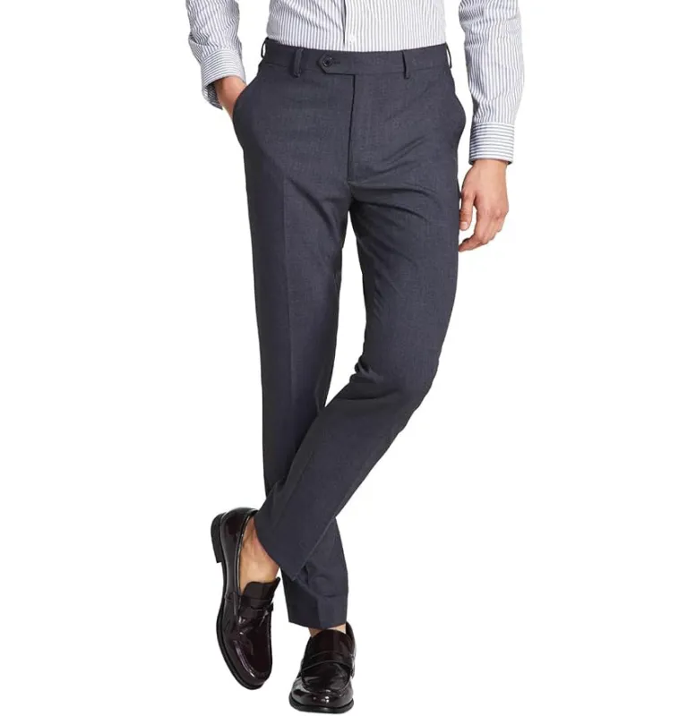 CALVIN KLEIN DRESS PANTS- JAYDEN Charcoal sold by Esco Clothiers