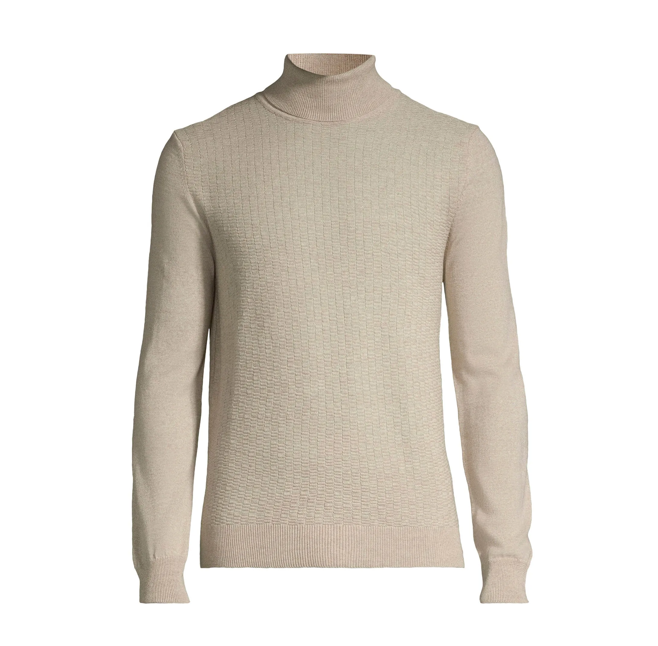 HORST TURTLENECK SWEATER- Oatmeal sold by Esco Clothiers