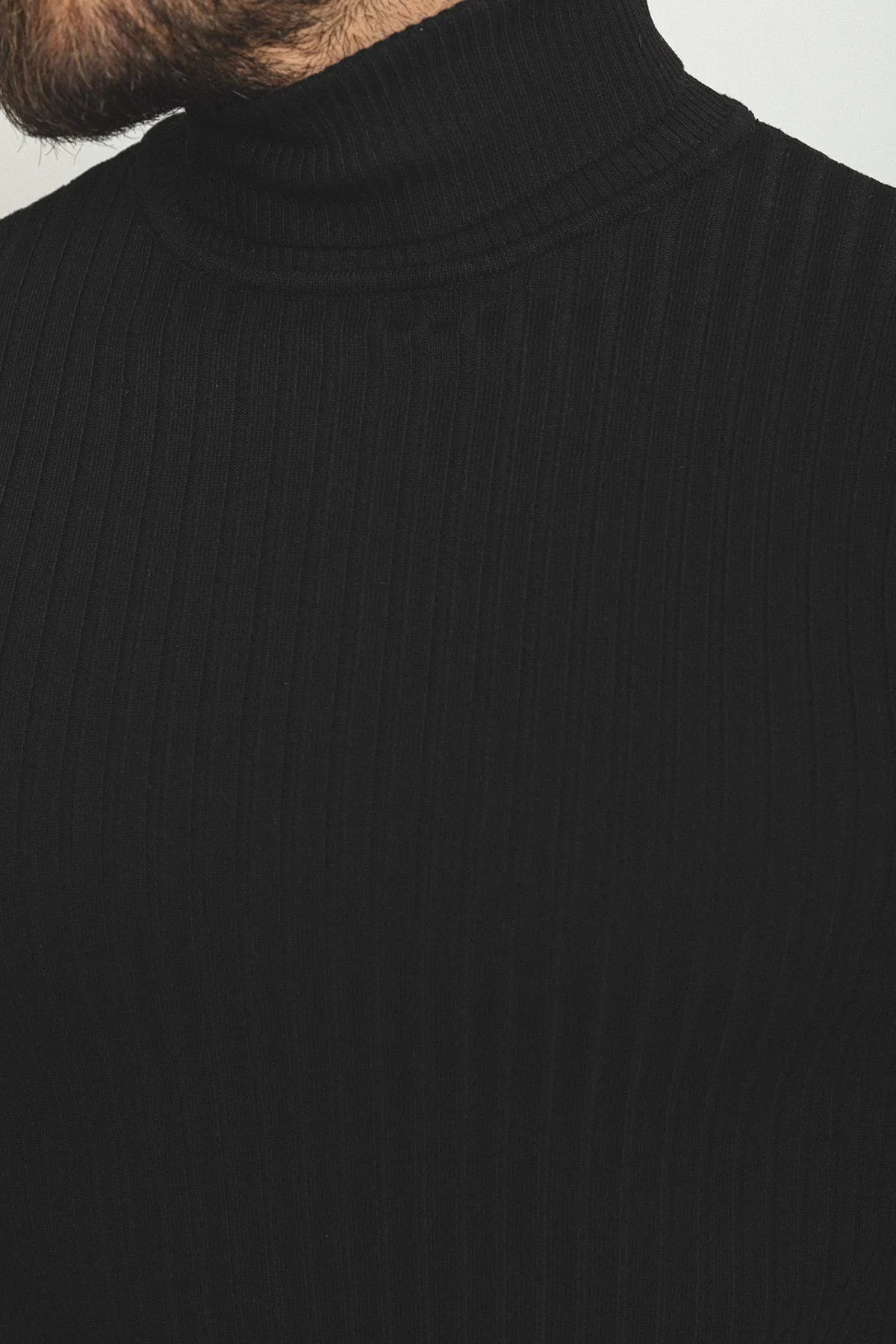 MCR MEN'S TURTLENECK SWEATER- Black sold by Esco Clothiers product image thumbnail 3