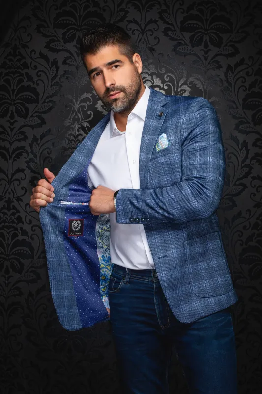 AU NOIR BLAZER- RITCHSON Navy sold by Esco Clothiers