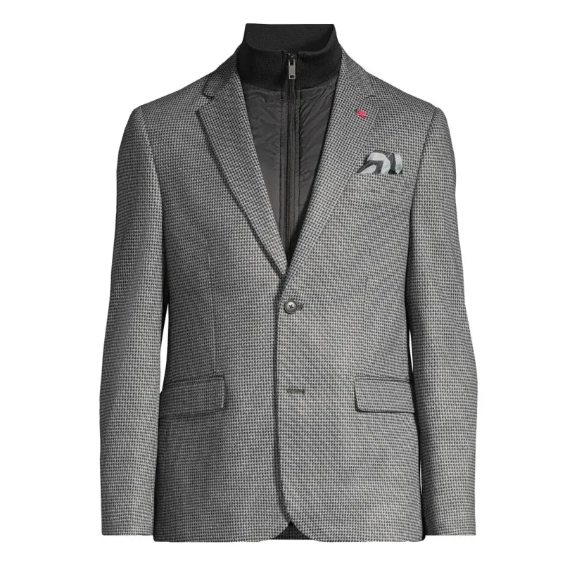 SOUL OF LONDON REMOVABLE BIB JACKET sold by Esco Clothiers