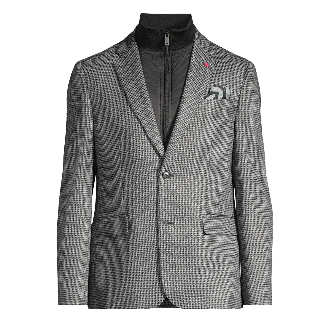 SOUL OF LONDON REMOVABLE BIB JACKET sold by Esco Clothiers