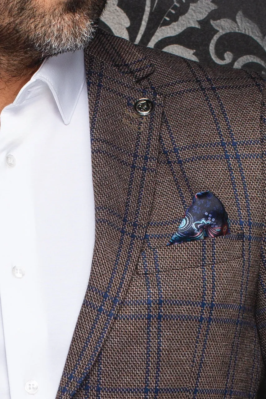 AU NOIR BLAZER- BROSNAN Tobacco sold by Esco Clothiers product image thumbnail 4