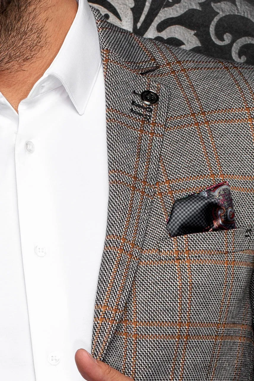 AU NOIR BLAZER- BROSNAN Black sold by Esco Clothiers product image thumbnail 2