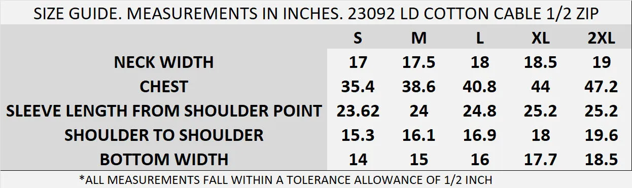 LIAM DANIEL 1/2 ZIP SWEATER- Off-White sold by Esco Clothiers product image thumbnail 3