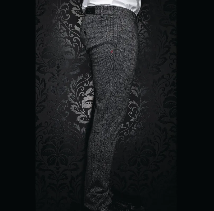 AU NOIR ULTRA STRETCH PANT- WEAVING-WESSON Black sold by Esco Clothiers