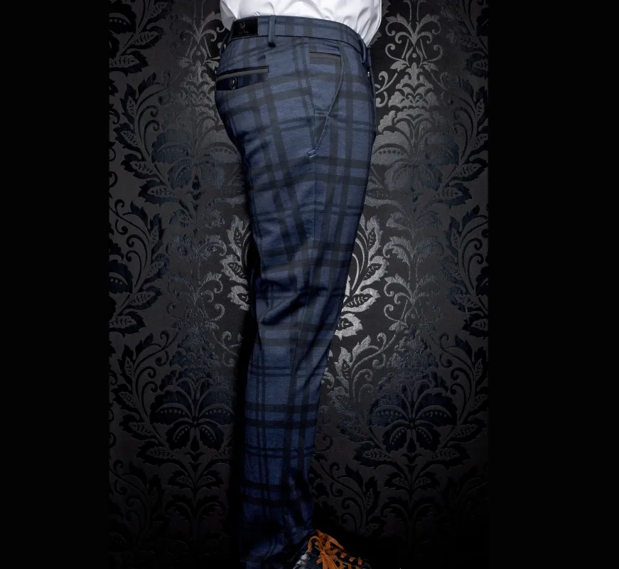 AU NOIR ULTRA STRETCH PANT- SELLECK-BERETTA Navy sold by Esco Clothiers