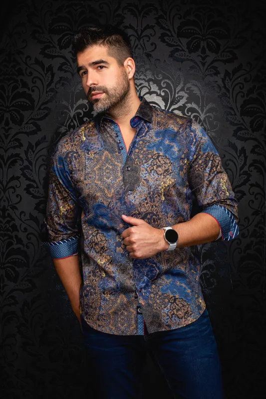 AU NOIR SHIRT- INDORE Tobacco sold by Esco Clothiers